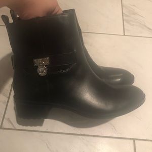 Michael Kors Black Booties / Size 8